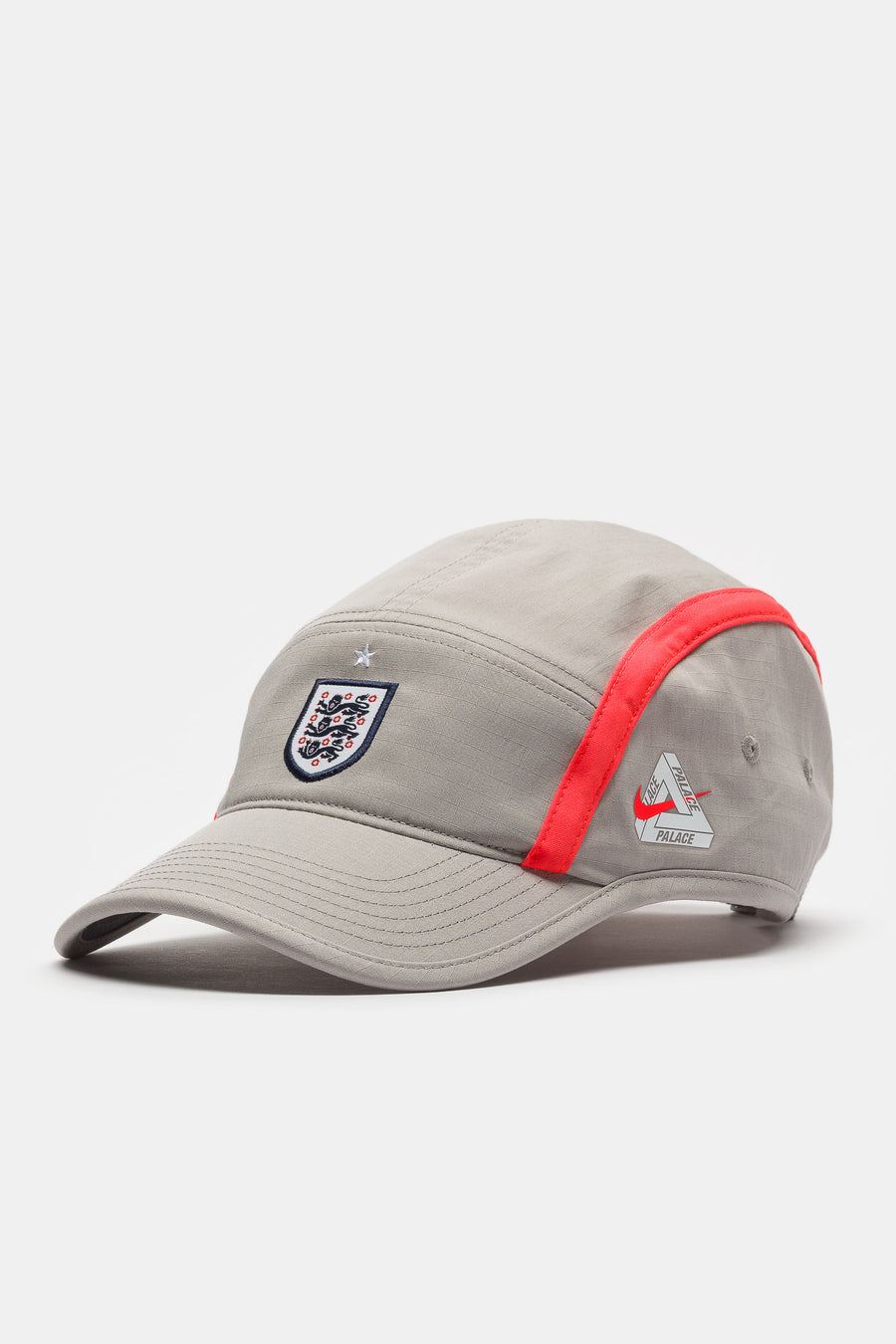Nike Palace x England Unstructured Fly Cap in Pewter Grey/Cool Grey/Bright Crimson - Notre