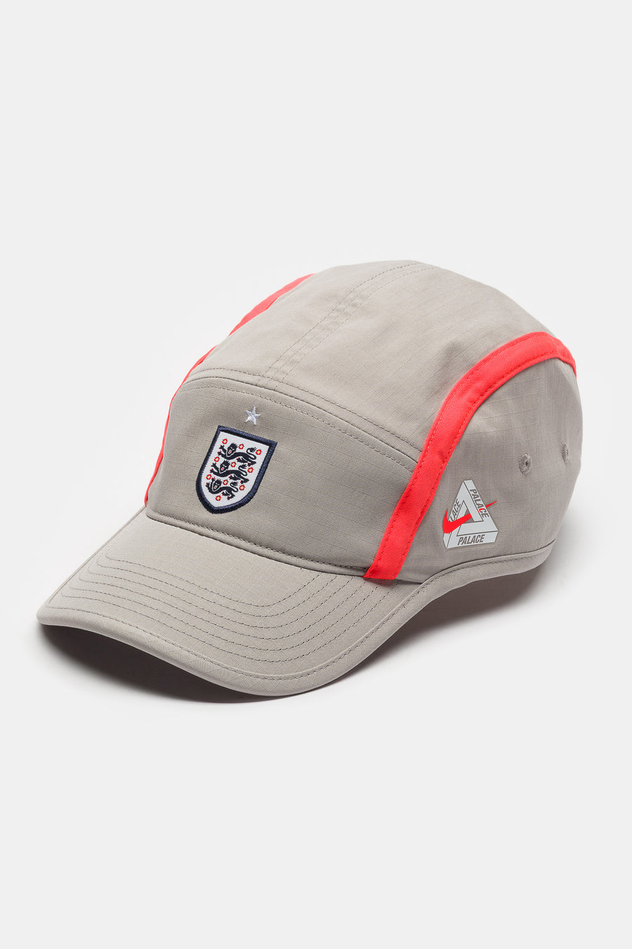 Nike Palace x England Unstructured Fly Cap in Pewter Grey/Cool Grey/Bright Crimson - Notre