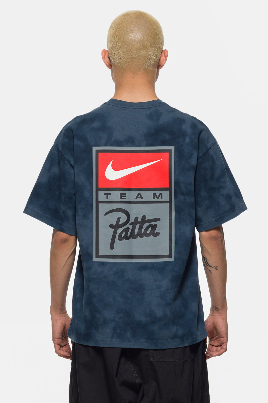 Nike Patta T-Shirt in Squadron Blue/Deep Ocean/Dark Obsidian - Notre