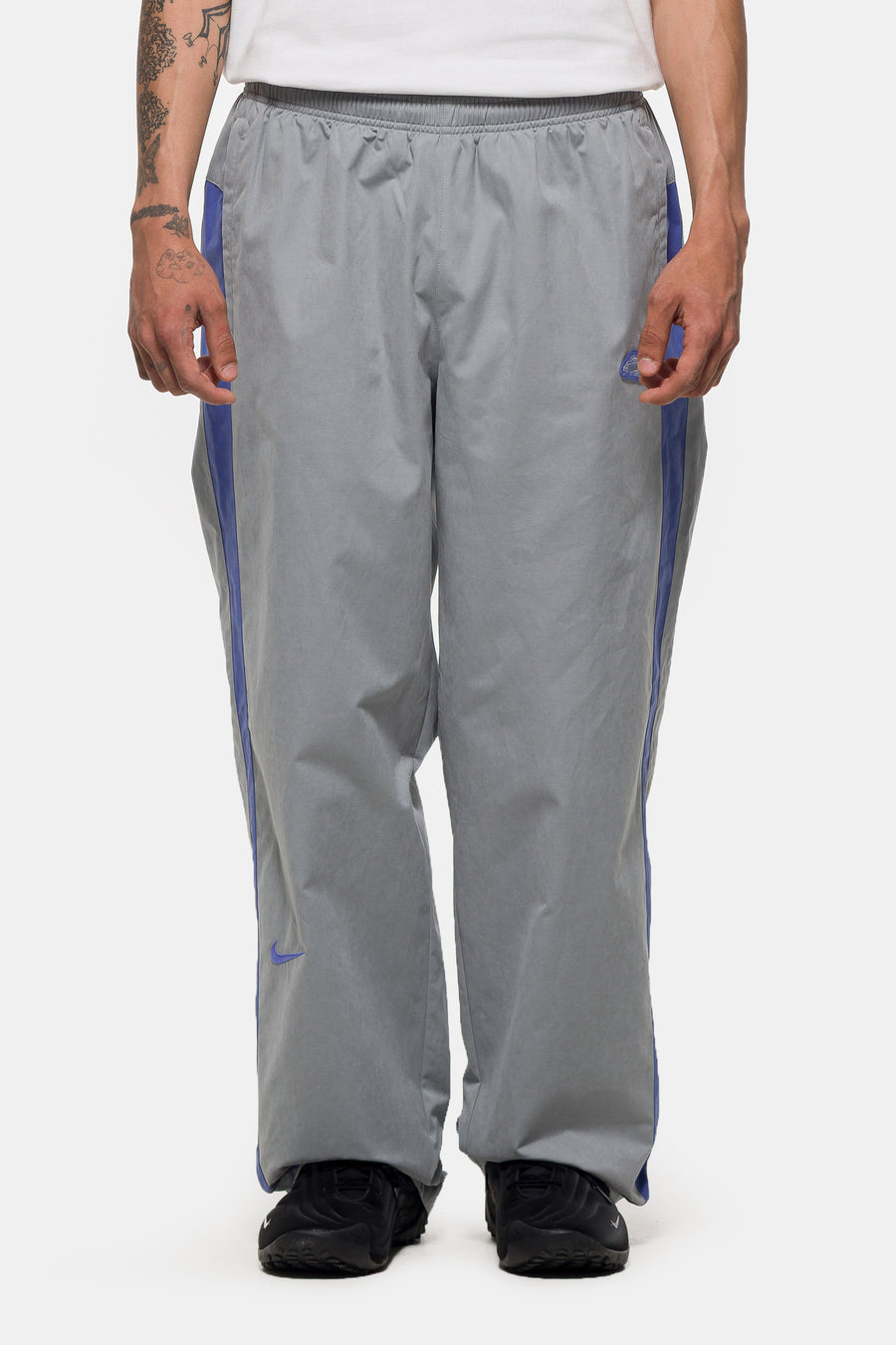 Nike Patta Track Pant in Particle Grey/Sapphire - Notre
