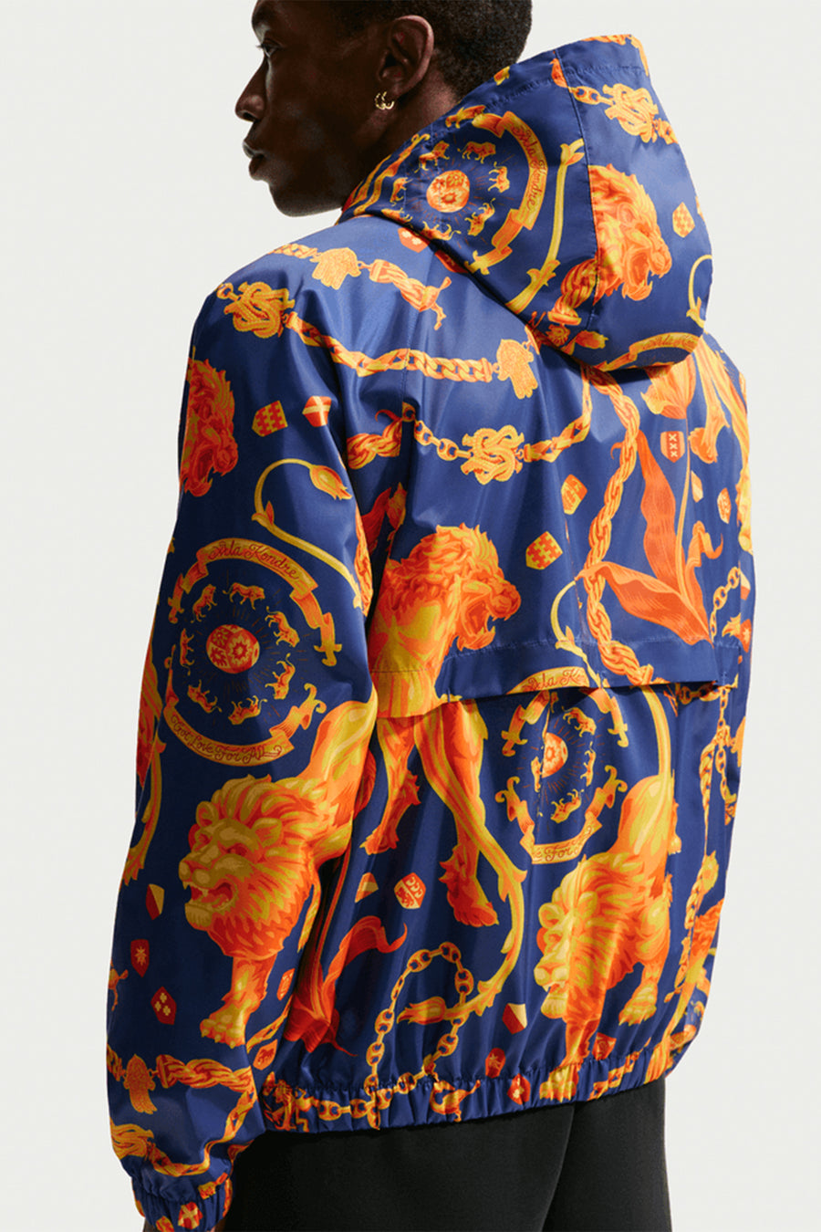 Nike Patta x Netherlands Anthem Jacket in Deep Royal Blue/White - Notre
