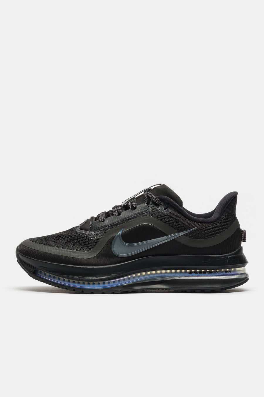 Nike Pegasus Premium Sneaker in Black/Black/Metallic Silver - Notre