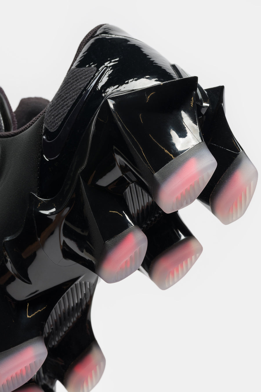 Nike First Sight Mirage Sneaker in Black/Black/Flash Crimson - Notre