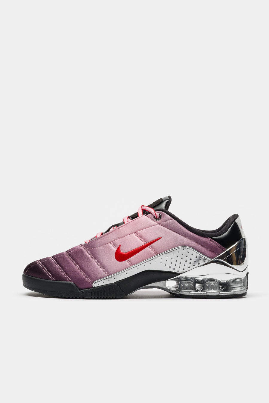 Nike Forget-me-nots Total 90 Shox Magia Sneaker in Shy Pink/University Red/Black - Notre