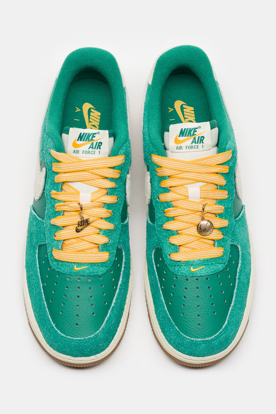 Nike Air Force 1 '07 Sneaker in Malachite/Coconut Milk/University Gold - Notre