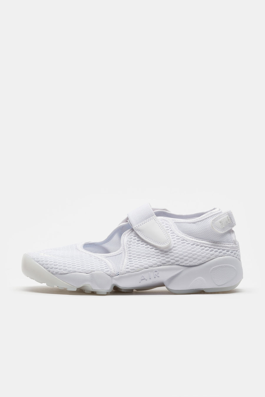Nike Air Rift Breathe Sneaker in White/Pure Platinum - Notre