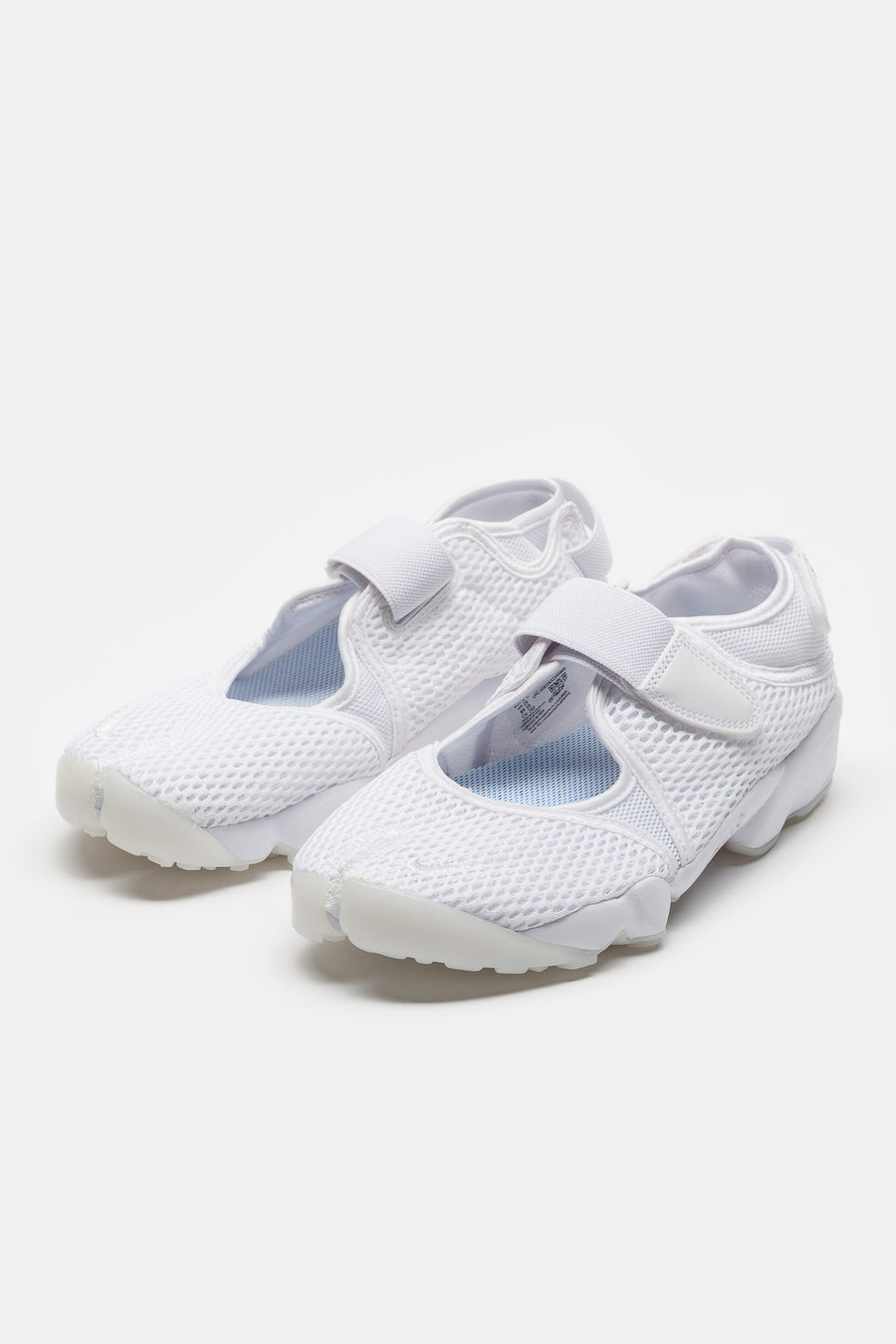 Nike Air Rift Breathe Sneaker in White/Pure Platinum - Notre