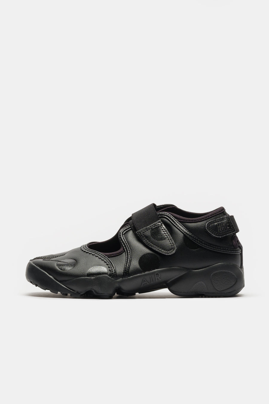 Nike Air Rift Polka Dot Sneaker in Black/Black/Black - Notre