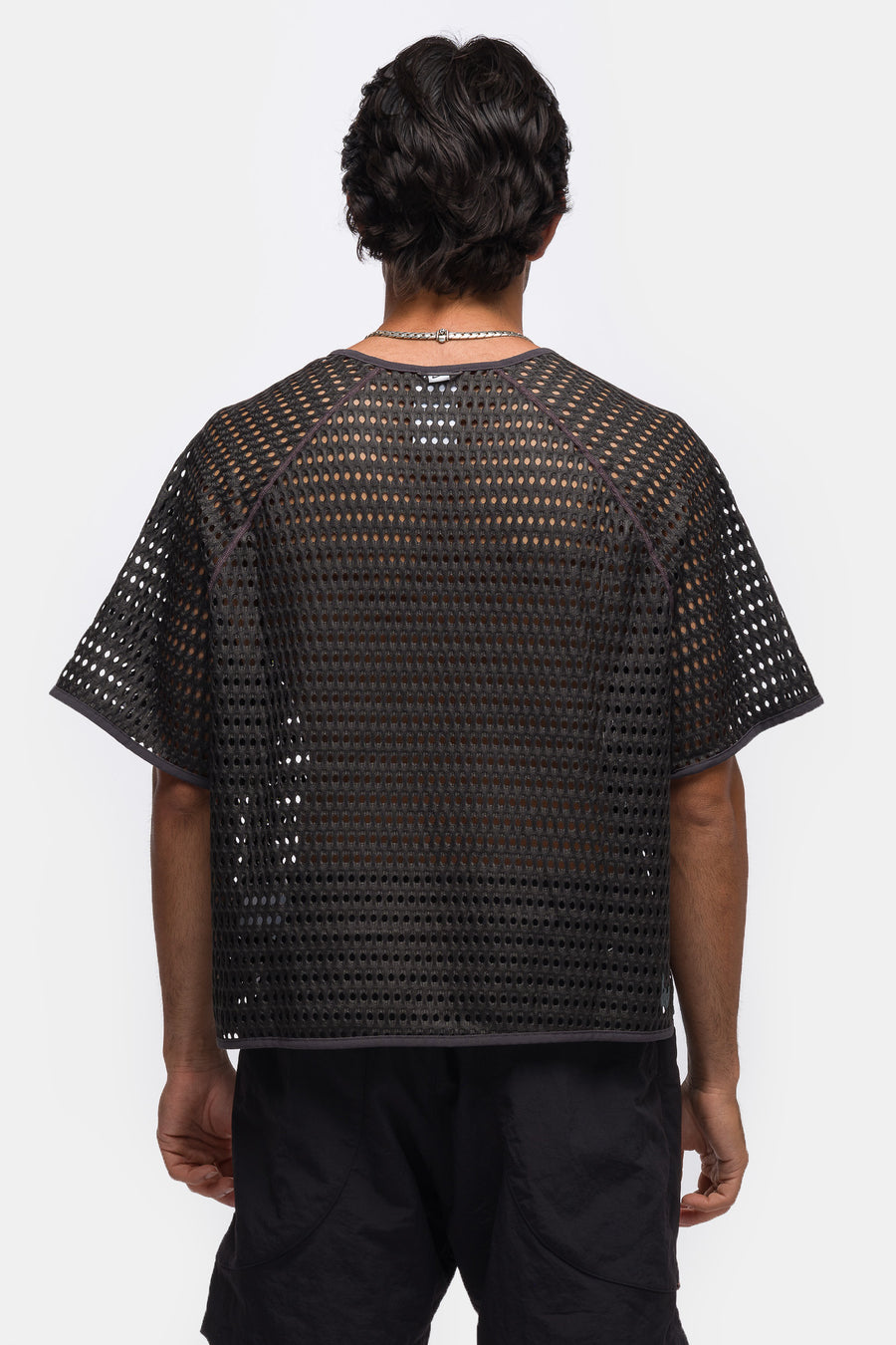 Nike ACG Radical AirFlow Dri-FIT Short-Sleeve Trail Running Top in Anthracite - Notre