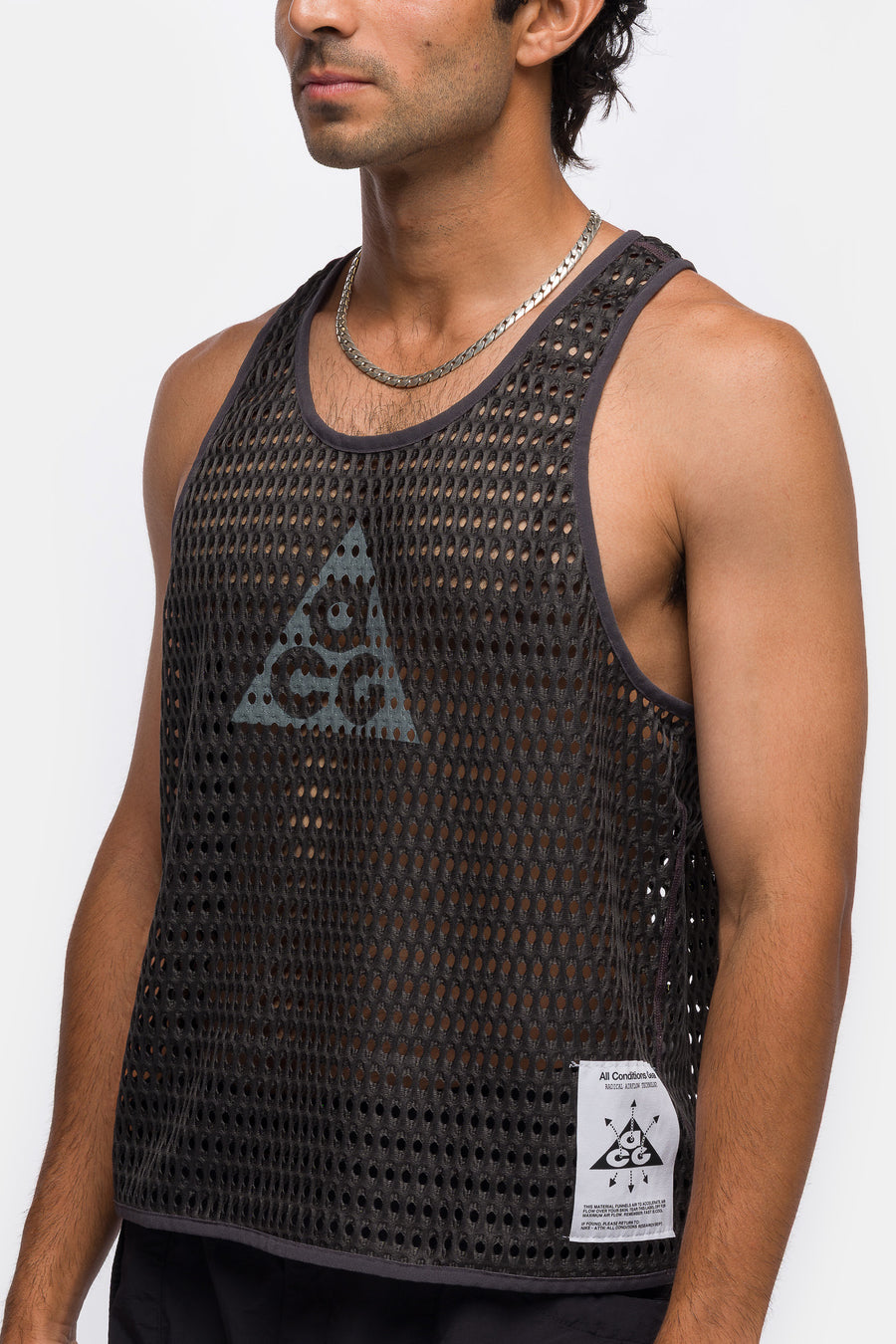 Nike ACG Radical AirFlow Dri-FIT Trail Running Tank Top in Anthracite - Notre