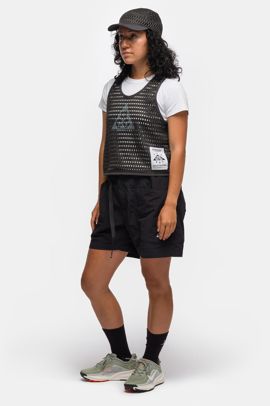 Nike ACG Women's Radical AirFlow Dri-FIT Trail Running Tank Top in Anthracite - Notre