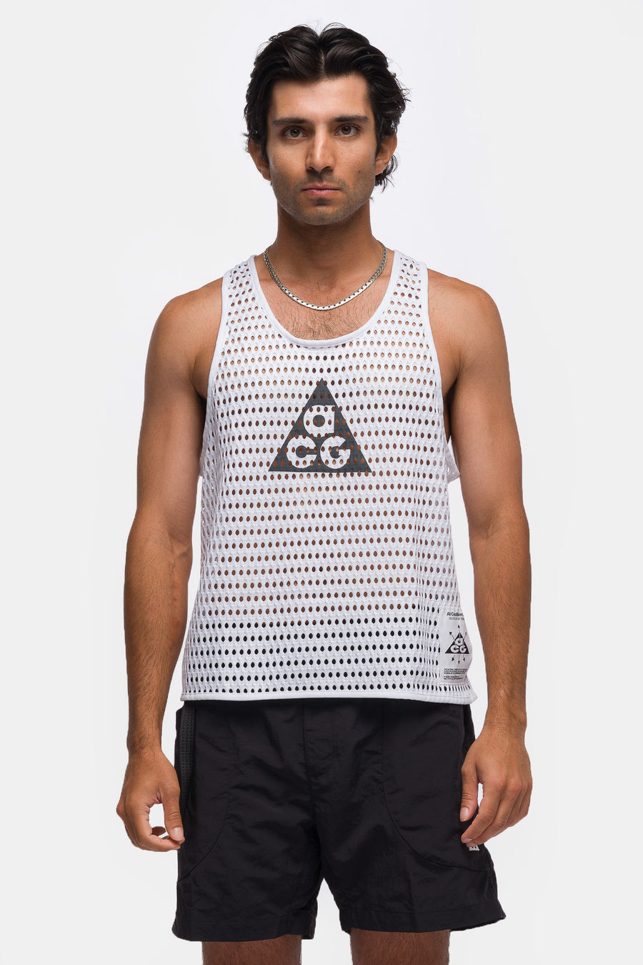 Nike ACG Radical AirFlow Dri-FIT Trail Running Tank Top in White - Notre