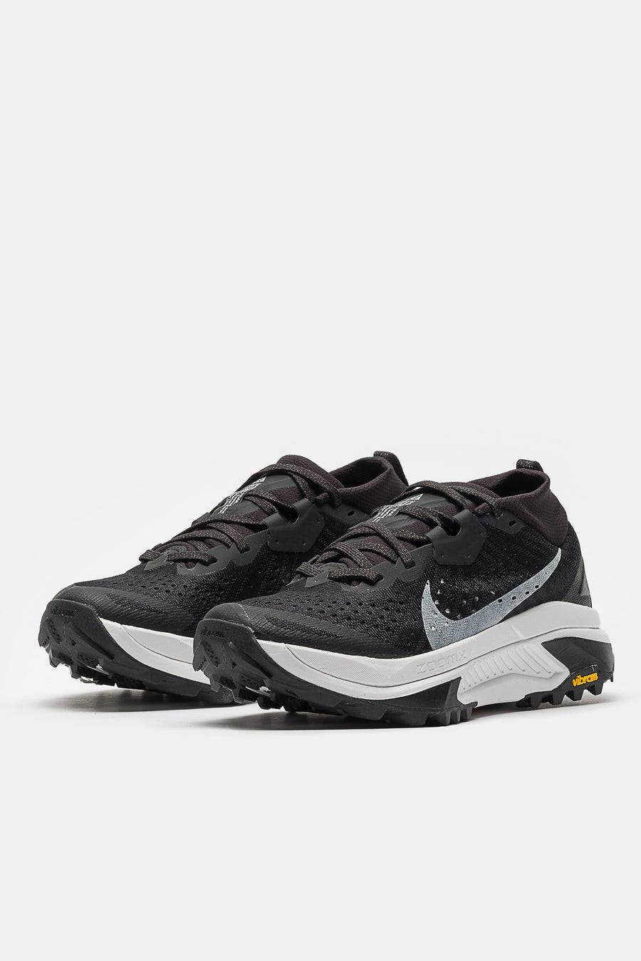 Nike ACG Zegama Sneaker in Black/Summit White/Safety Orange - Notre