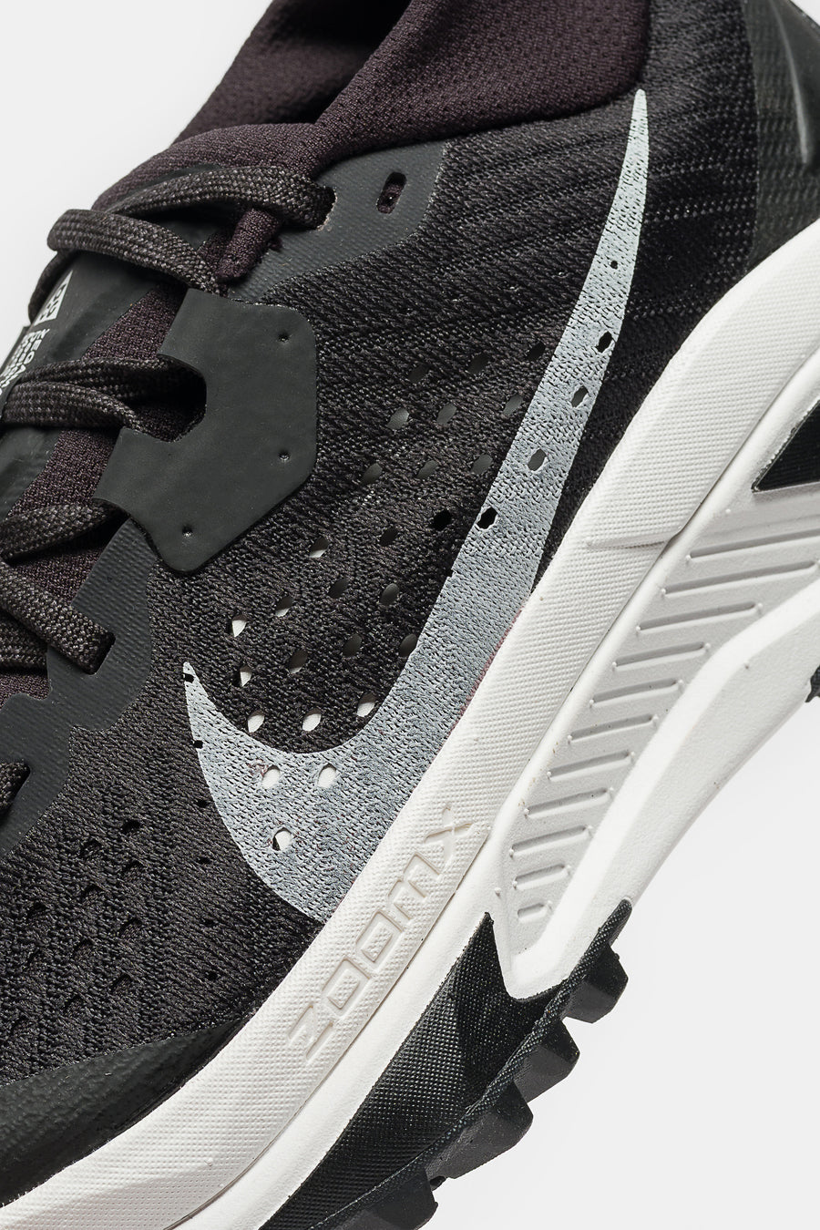 Nike ACG Zegama Sneaker in Black/Summit White/Safety Orange - Notre
