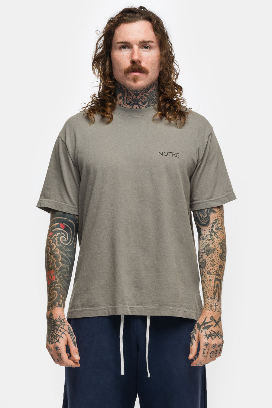 Notre Hedge T-Shirt in Sage - Notre
