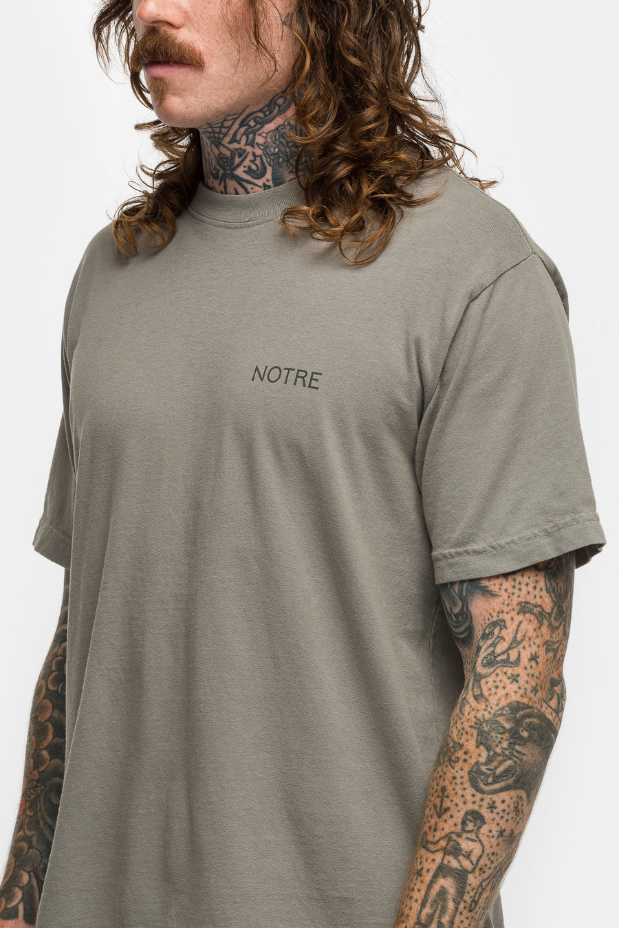 Notre Hedge T-Shirt in Sage - Notre