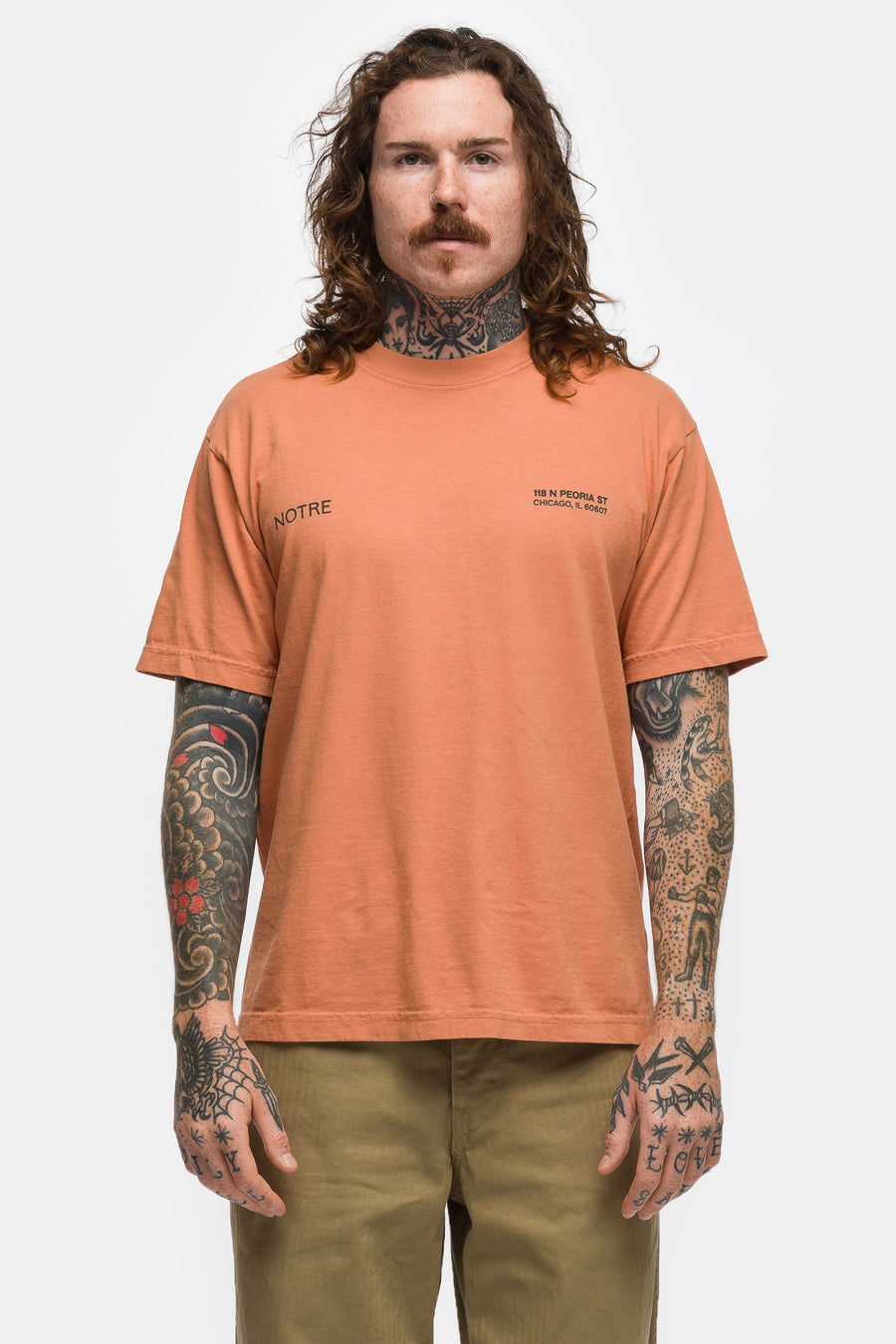Notre Relay T-Shirt in Terracotta - Notre