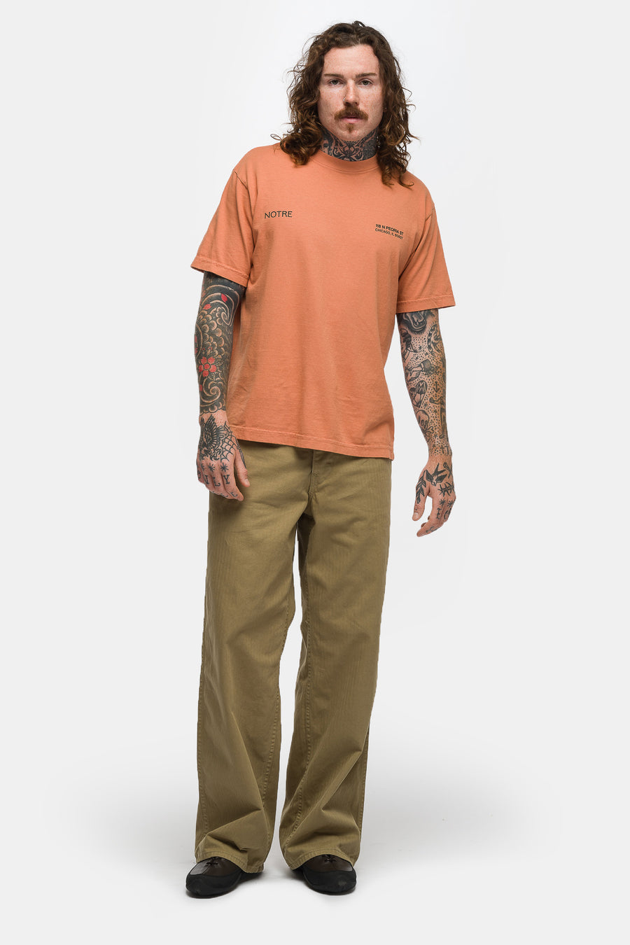 Notre Relay T-Shirt in Terracotta - Notre