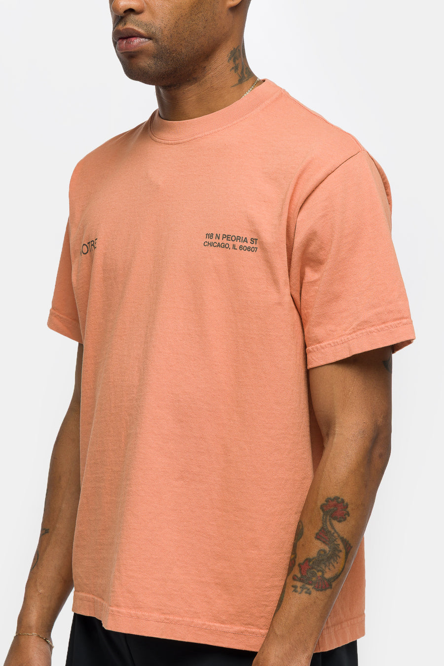 Notre Run T-Shirt in Terracotta - Notre
