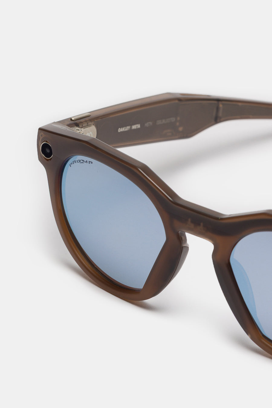 Oakley Meta HSTN Transitions Glasses in Brown Smoke/Prizm Deep Water Polarized - Notre