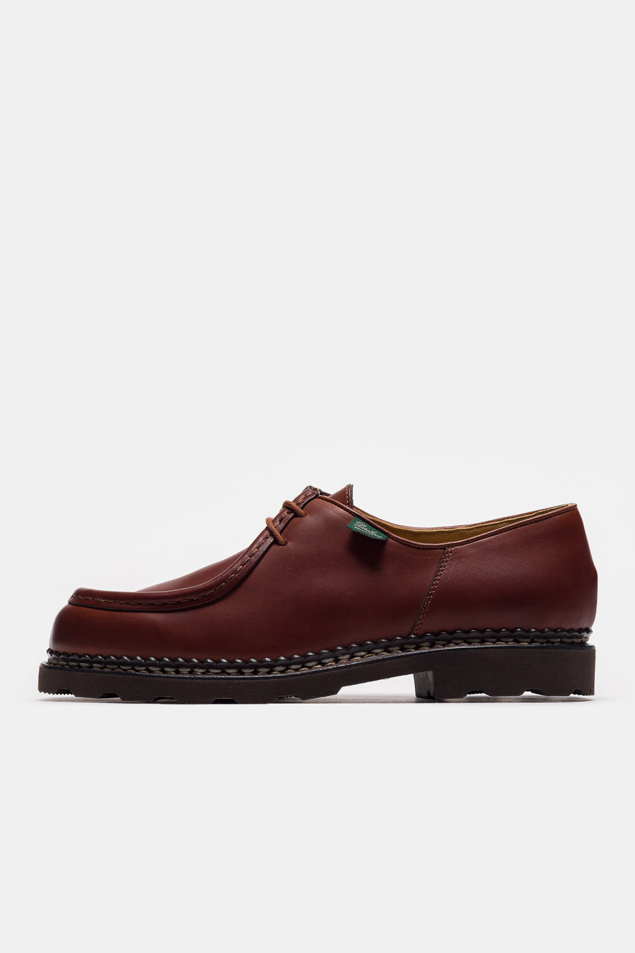 Paraboot Michael Moc Lace-Up Shoe in Maroon - Notre