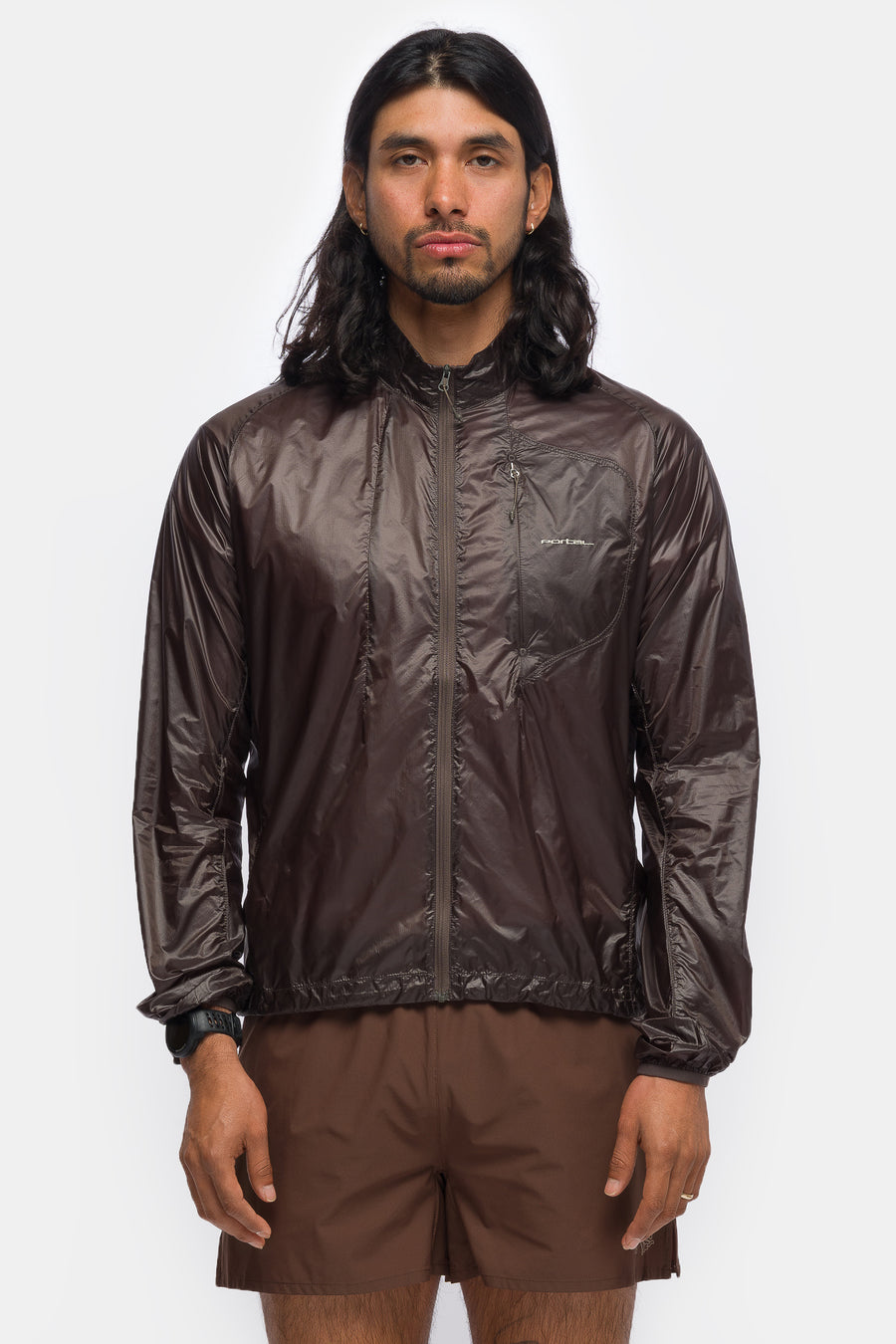 Portal Code Wind Jacket in Beluga - Notre