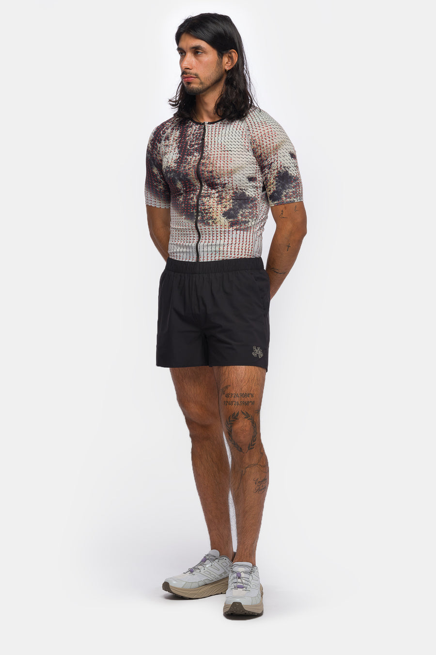 Portal Marka Liner Short in Black Beauty - Notre