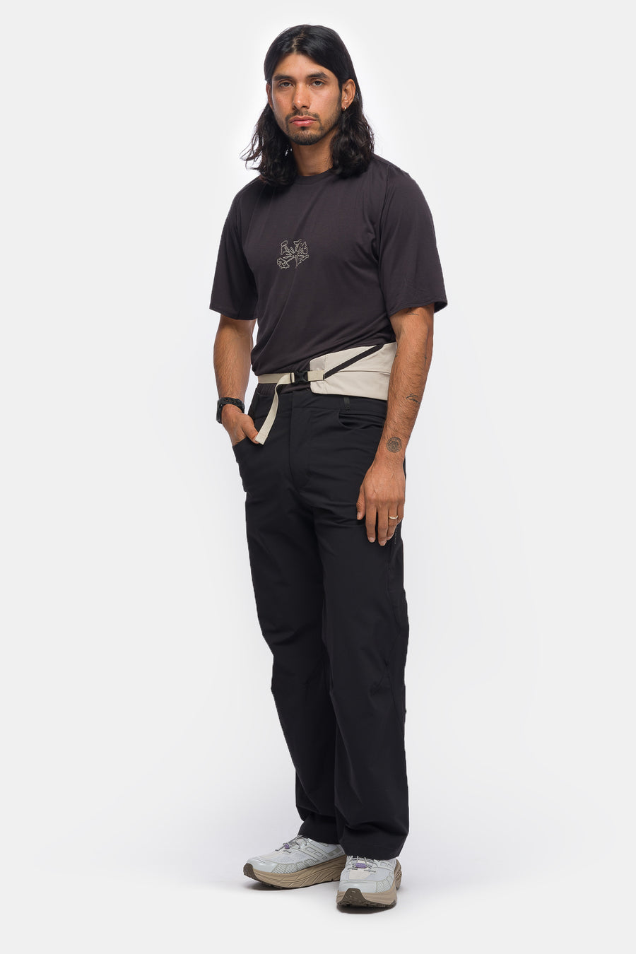 Portal Traka Softshell Pant in Black Beauty - Notre