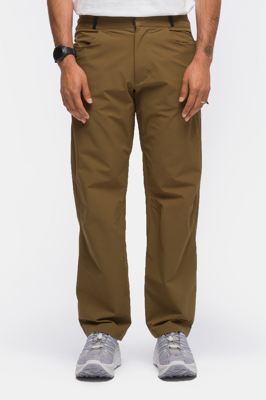 Portal Traka Softshell Pant in Dark Olive - Notre