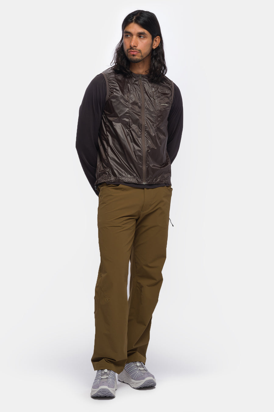 Portal Traka Softshell Pant in Dark Olive - Notre