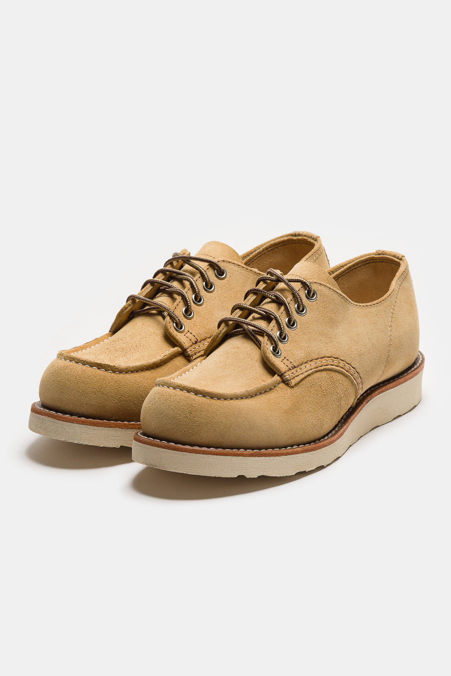 Red Wing Shop Moc Hawthorne Abilene Leather Shoe in Tan - Notre