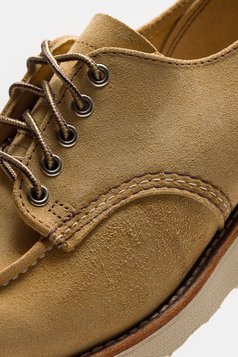 Red Wing Shop Moc Hawthorne Abilene Leather Shoe in Tan - Notre