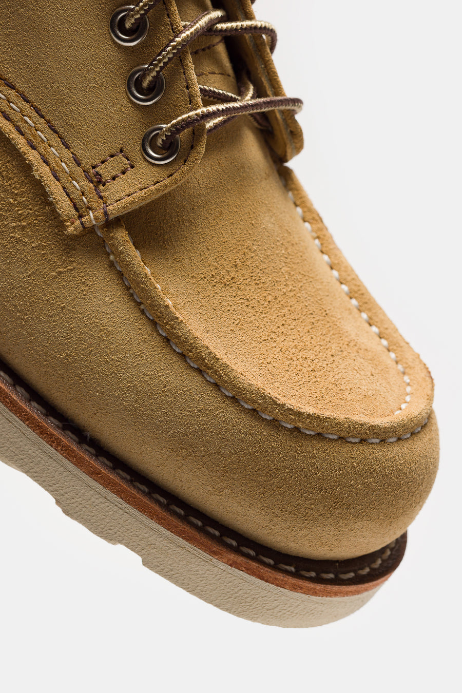 Red Wing Shop Moc Hawthorne Abilene Leather Shoe in Tan - Notre