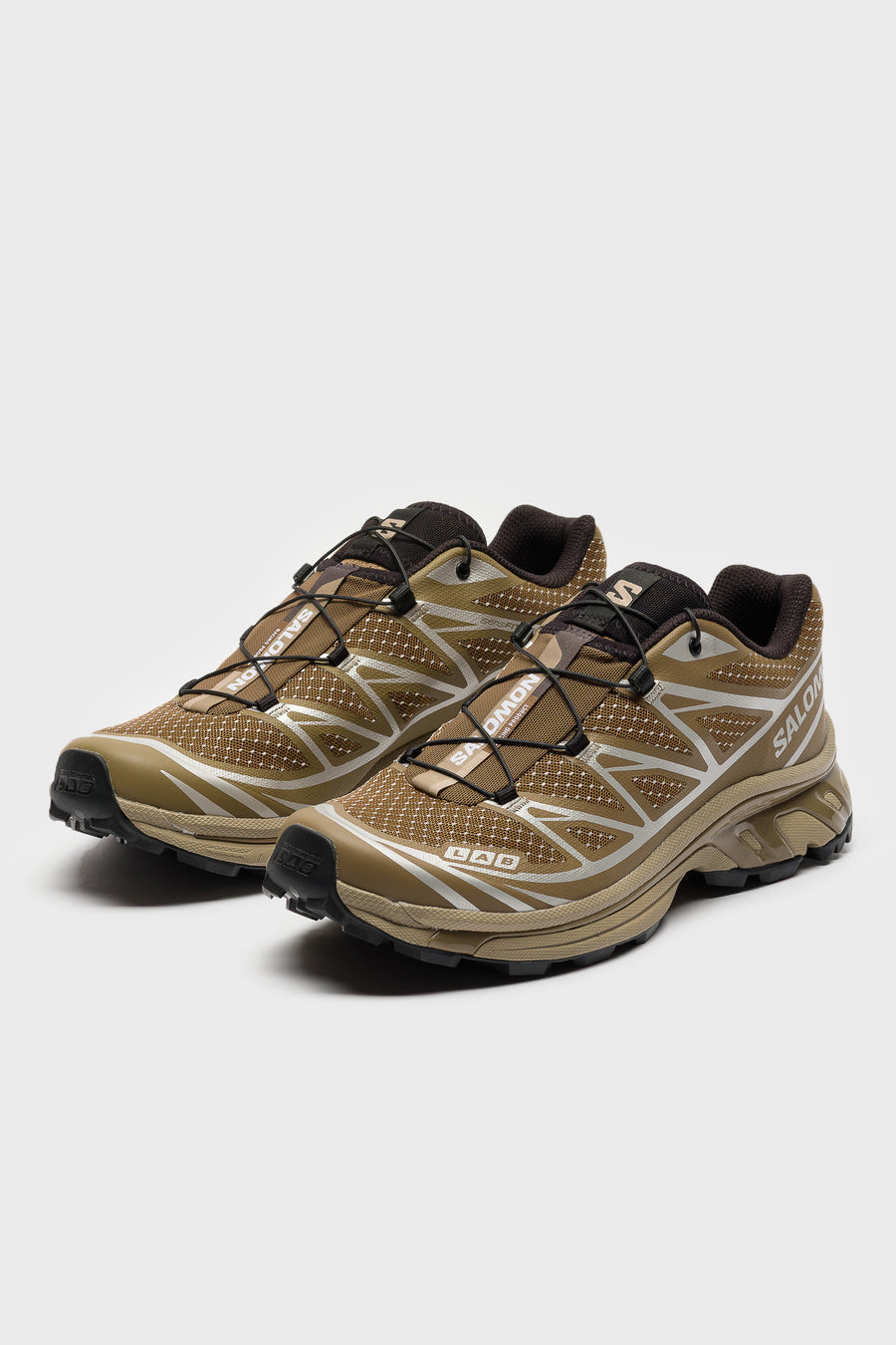 SALOMON ADVANCED XT-6 Steel Streets Sneaker in Coyote Brown/Oxford Tan/Black - Notre