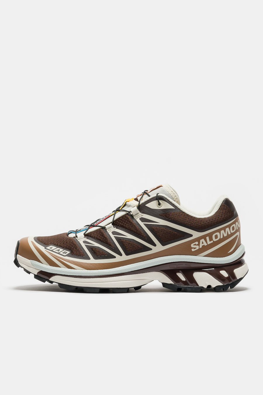 SALOMON ADVANCED XT-6 Sneaker in Black Coffee/Burro/Bitter Chocolate - Notre