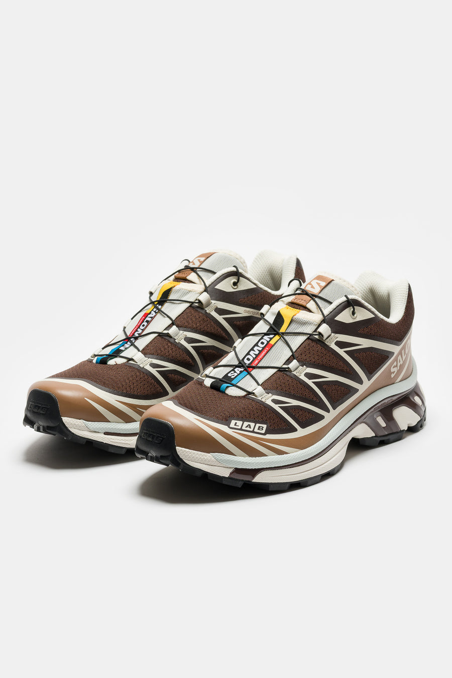 SALOMON ADVANCED XT-6 Sneaker in Black Coffee/Burro/Bitter Chocolate - Notre
