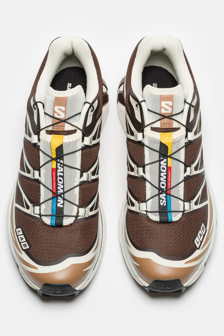 SALOMON ADVANCED XT-6 Sneaker in Black Coffee/Burro/Bitter Chocolate - Notre