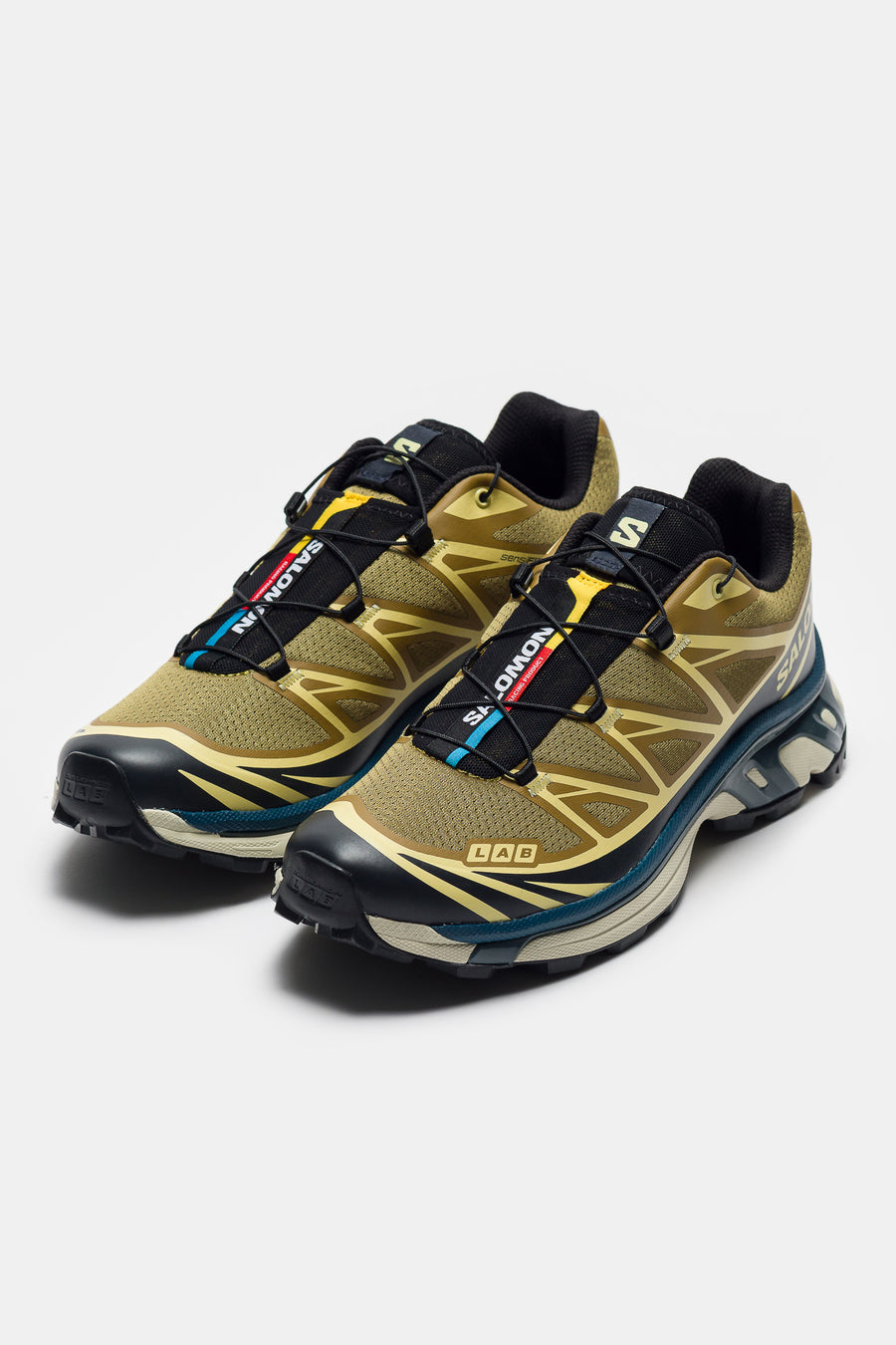 SALOMON ADVANCED XT-6 Sneaker in Brilliant Olive/Dark Navy/Dark Slate - Notre