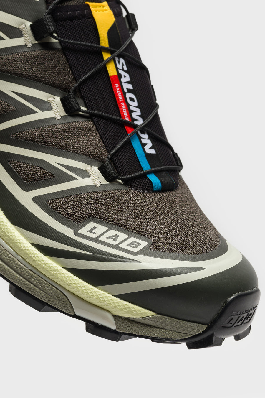 SALOMON ADVANCED XT-6 Sneaker in Peat/Icicle/Lime Cream - Notre