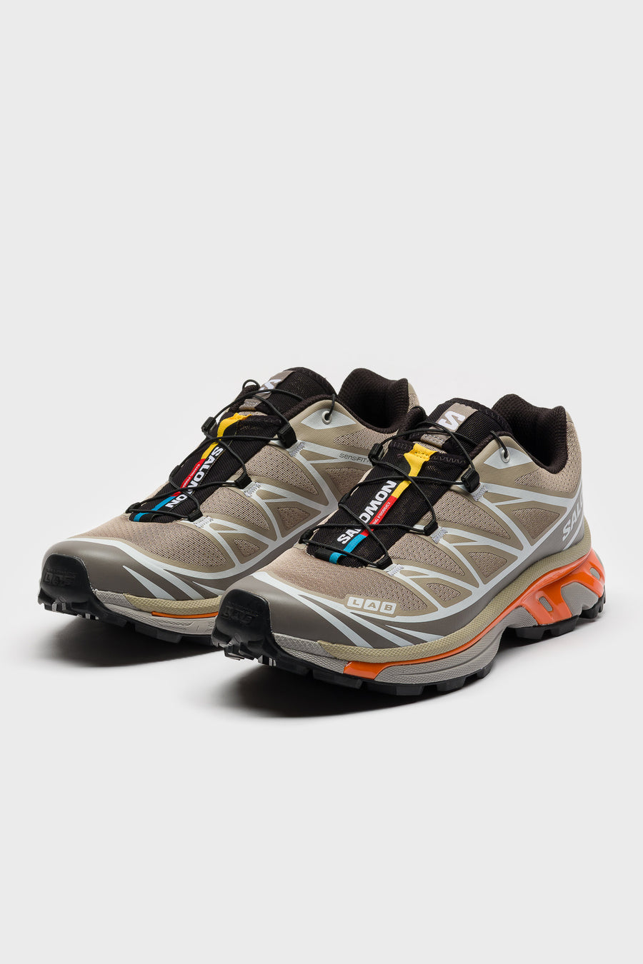 SALOMON ADVANCED XT-6 Sneaker in Silver Sage/Cloudburst/Dragon Fire - Notre