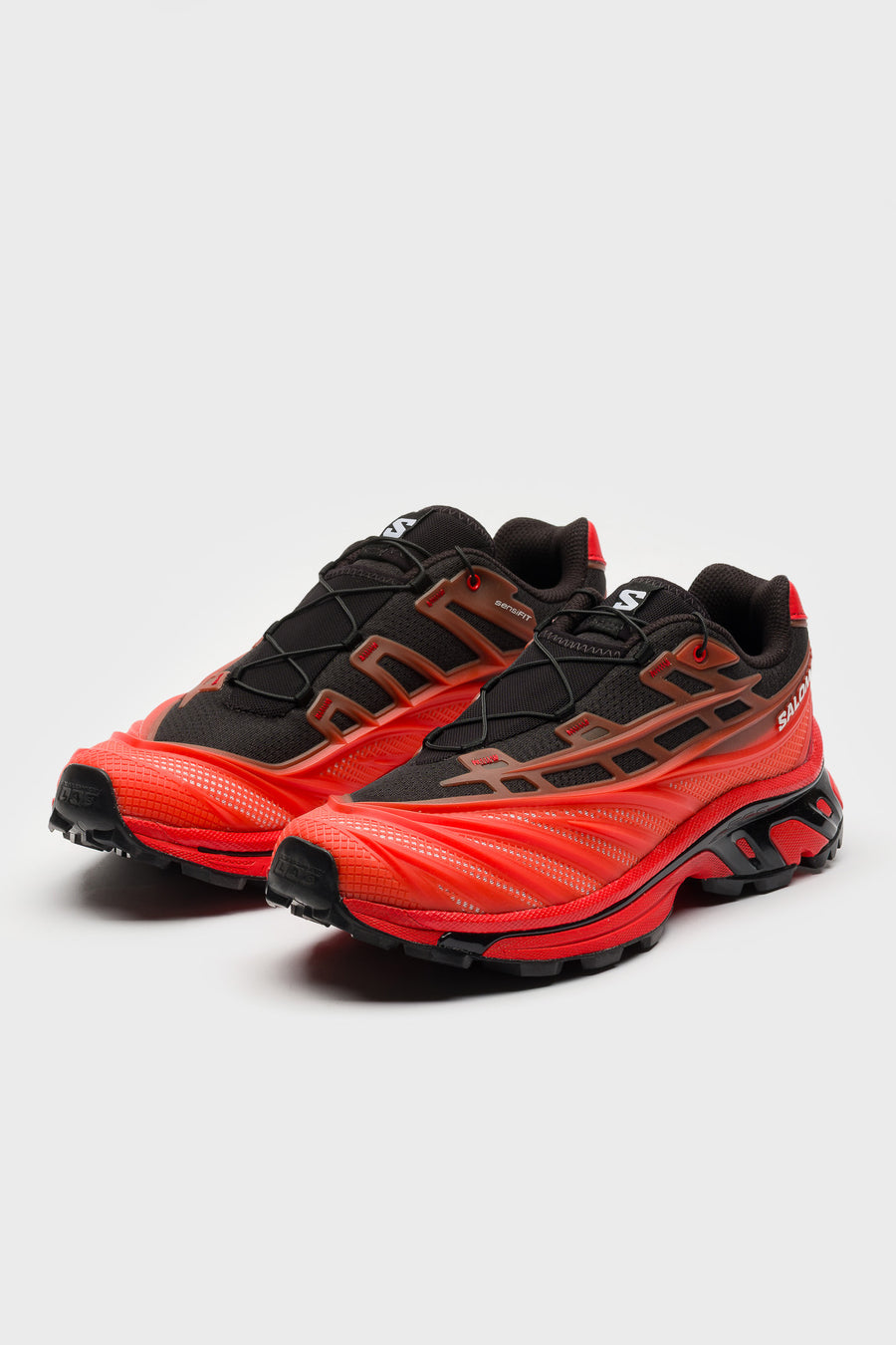 SALOMON ADVANCED XT-Evo Sneaker in Black/Fiery Red/White - Notre