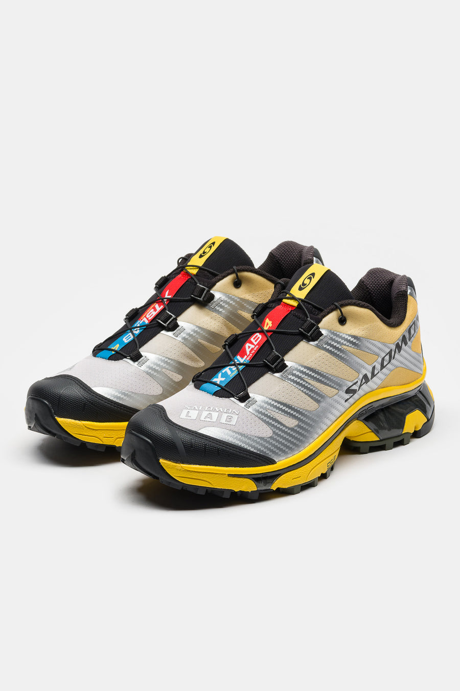 SALOMON ADVANCED XT-4 OG Sneaker in Ftw Silver/Black/Lemon - Notre