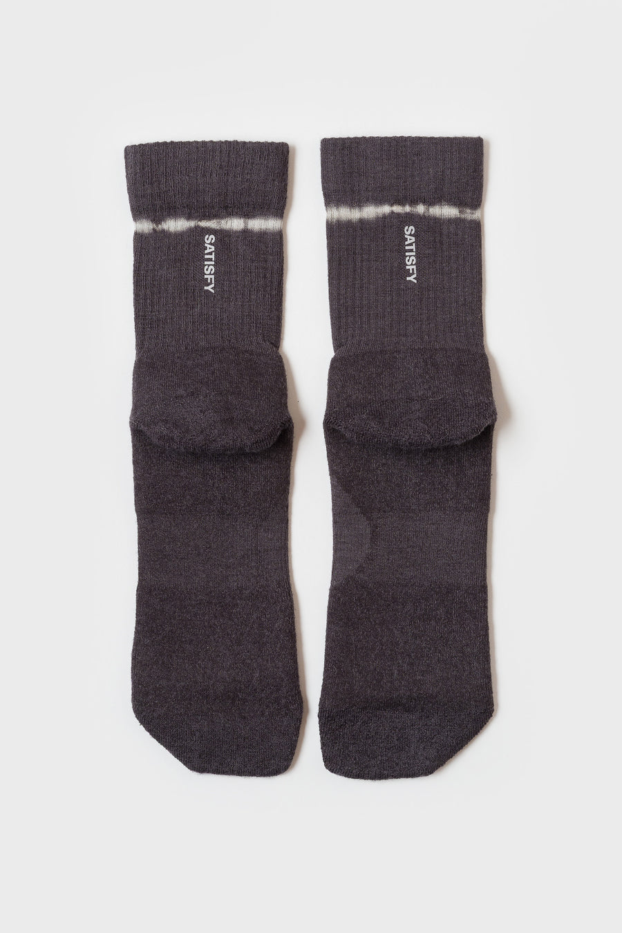 Satisfy Merino Nylon Tube Sock in Black Tie Dye - Notre