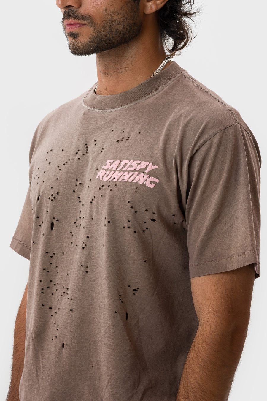 Satisfy MothTech™ T-Shirt in Sun Bleached Rain Drum - Notre