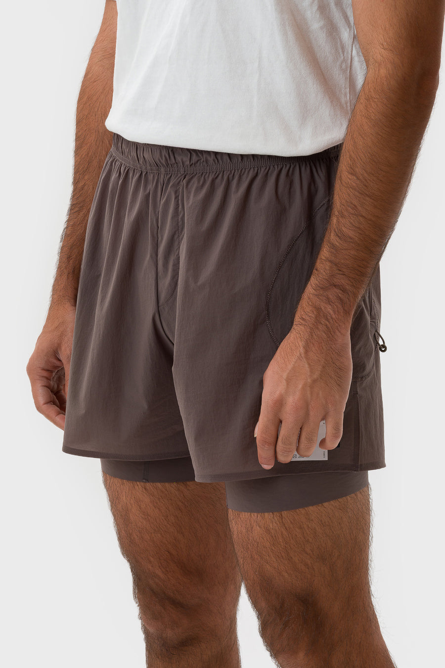 Satisfy Rippy™ Cordura® 5" Trail Short in Subterranean - Notre