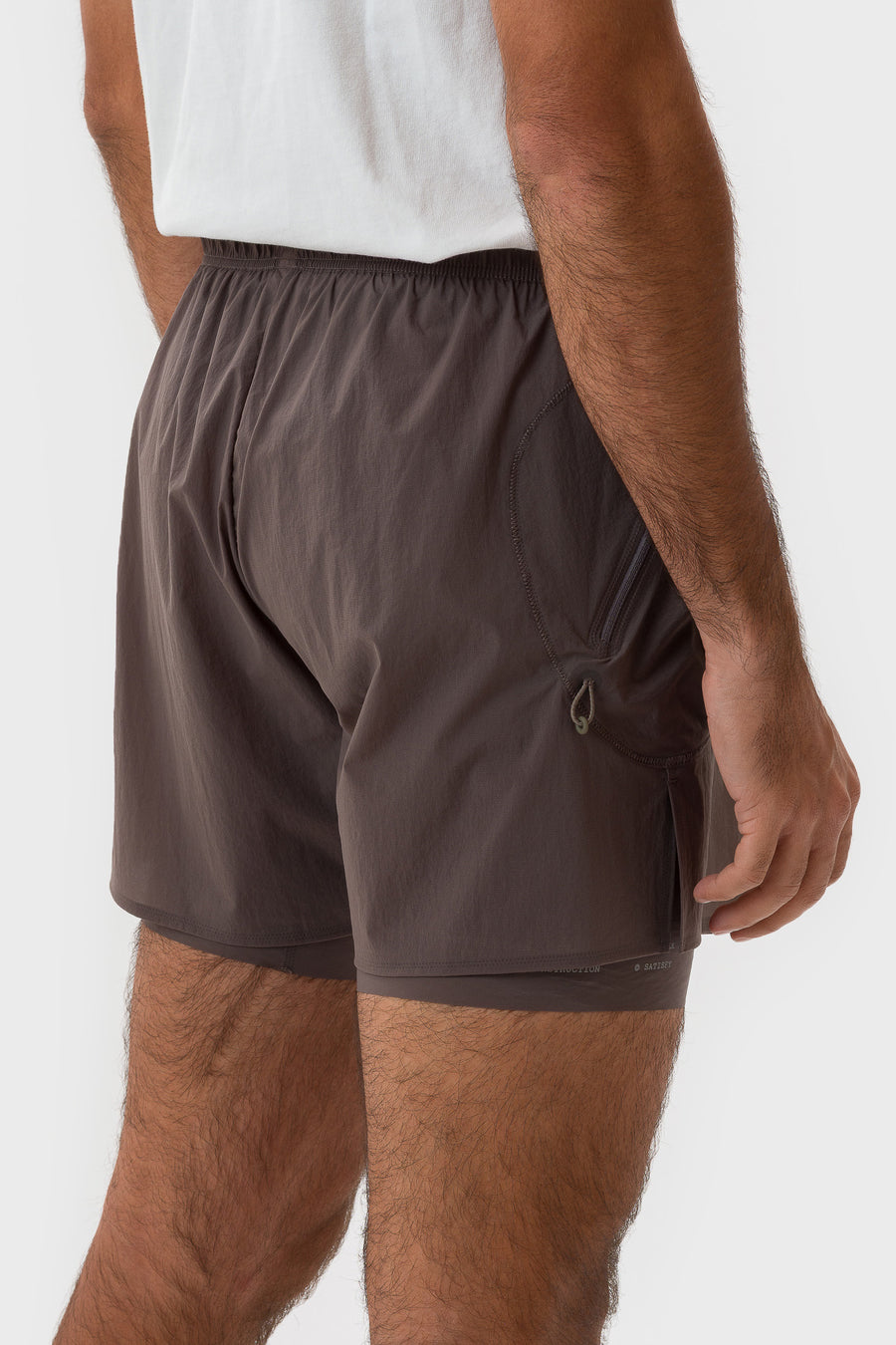 Satisfy Rippy™ Cordura® 5" Trail Short in Subterranean - Notre