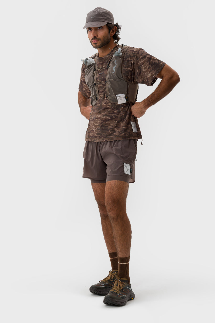 Satisfy Rippy™ Cordura® 5" Trail Short in Subterranean - Notre