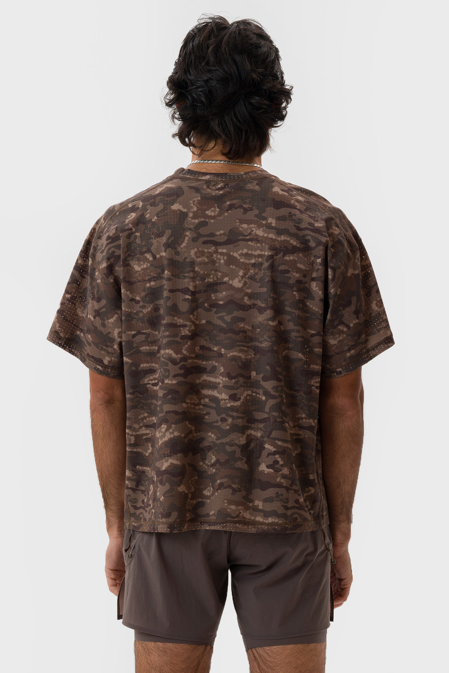 Satisfy Space‑O™ T‑Shirt in Camo Overland Trek - Notre