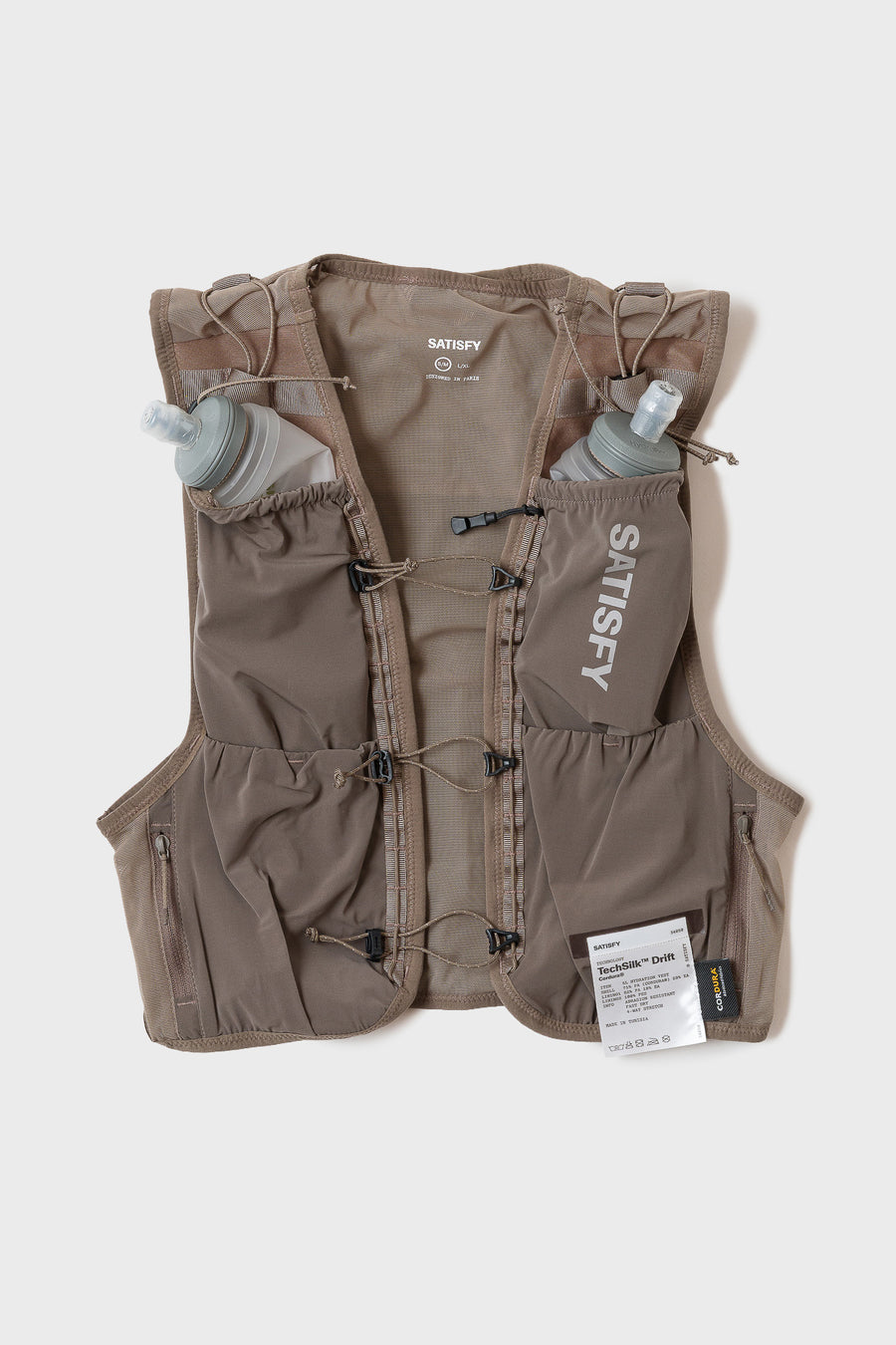 Satisfy TechSilk™ Drift Cordura® 5L Hydration Vest in Falcon - Notre
