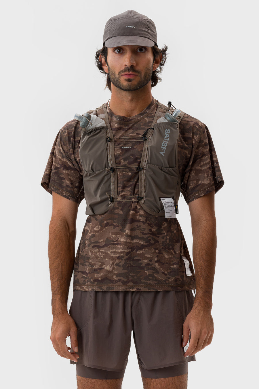 Satisfy TechSilk™ Drift Cordura® 5L Hydration Vest in Falcon - Notre